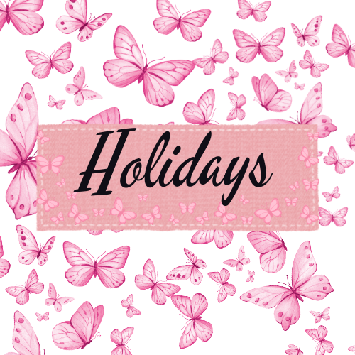 Holidays UVDTF