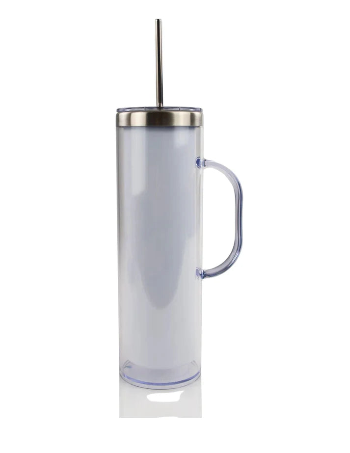 20oz Stainless Steel SnowGlobe w/Handle