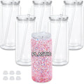 20 oz Acrylic Snowglobe cup